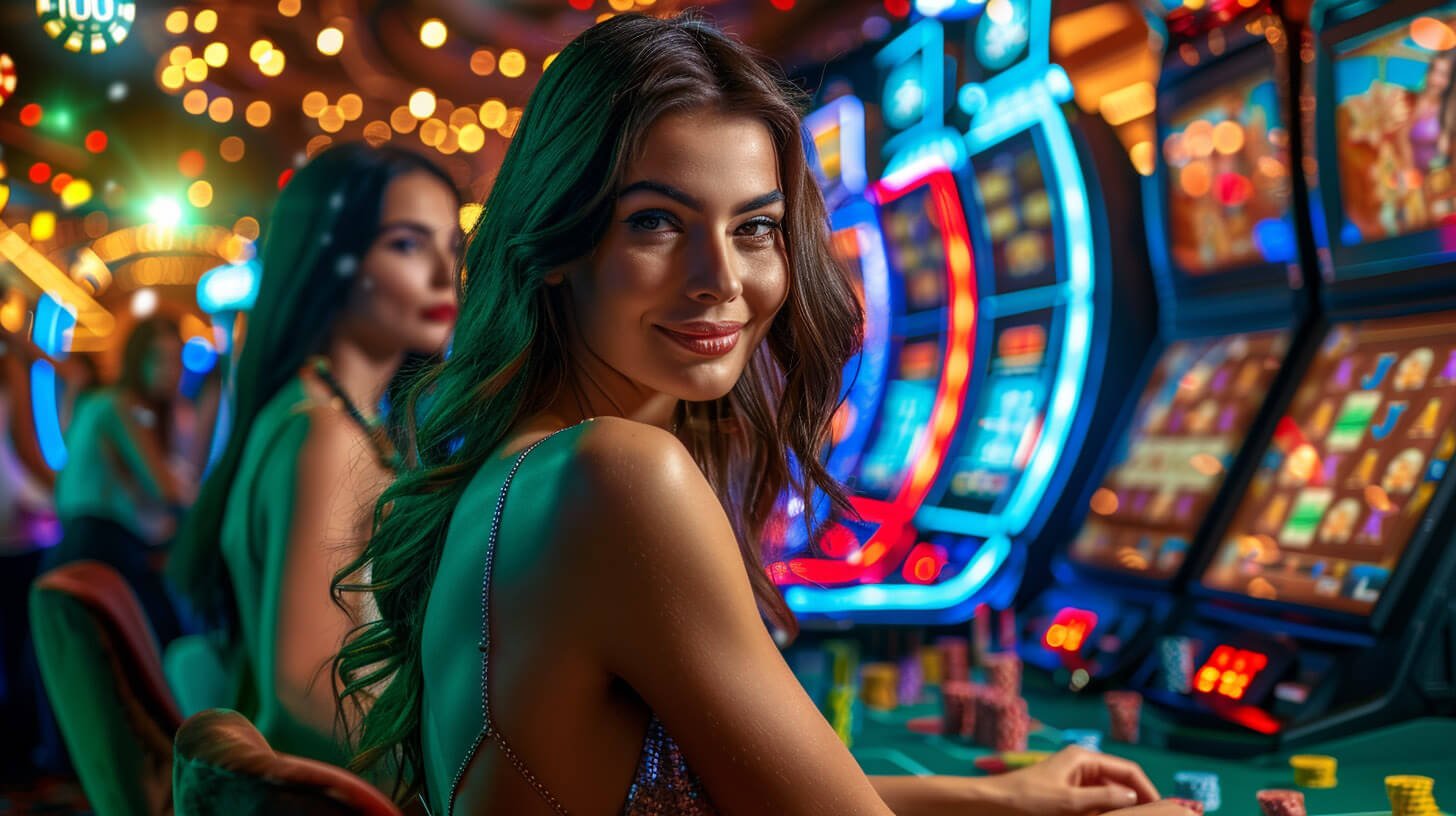Live baccarat table with multi-camera studio feed
